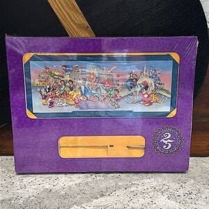 Disney Remember the Magic 25th Anniversary Commemorative Ticket and Pen Set NIB